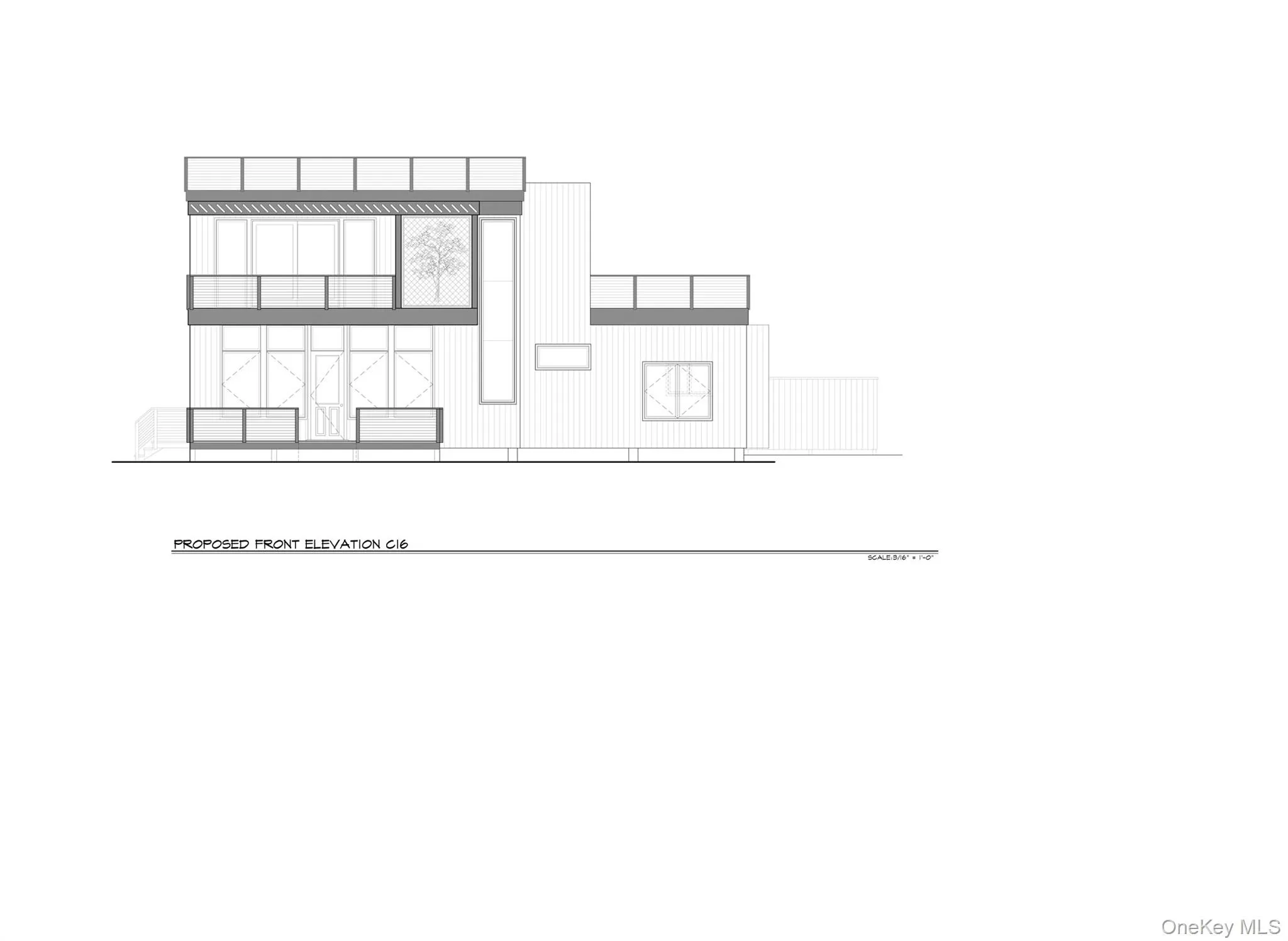 Proposed Renovation Elevation Proposed Renovation Elevation