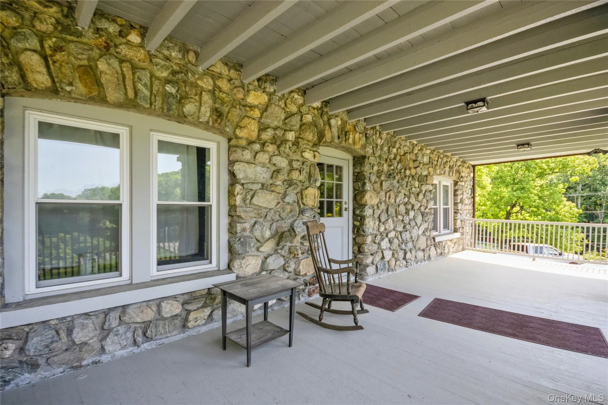 Front porch entrance Front porch entrance