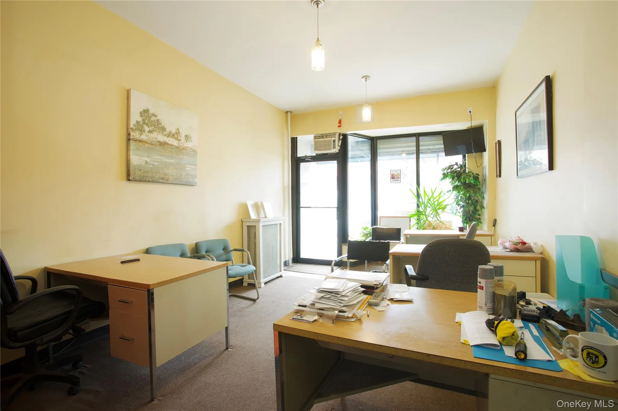 Office area featuring carpet Office area featuring carpet