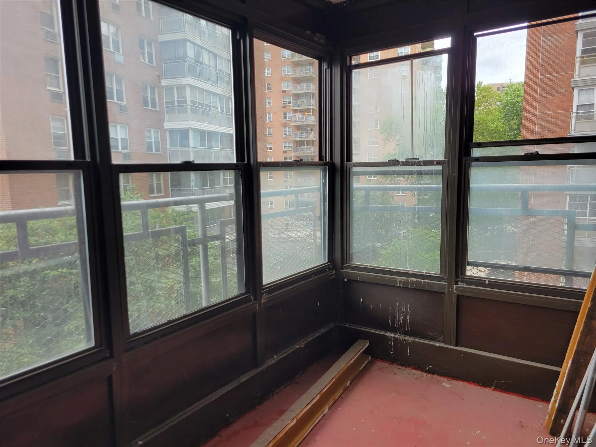 View of unfurnished sunroom View of unfurnished sunroom