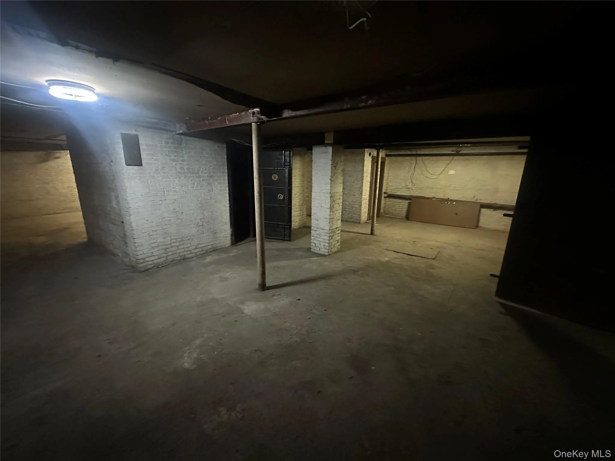 View of unfinished below grade area View of unfinished below grade area