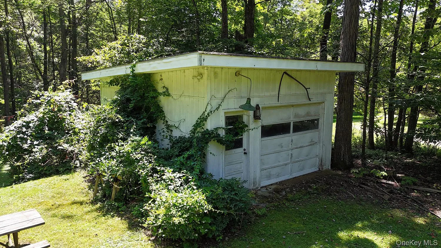 View of detached garage View of detached garage