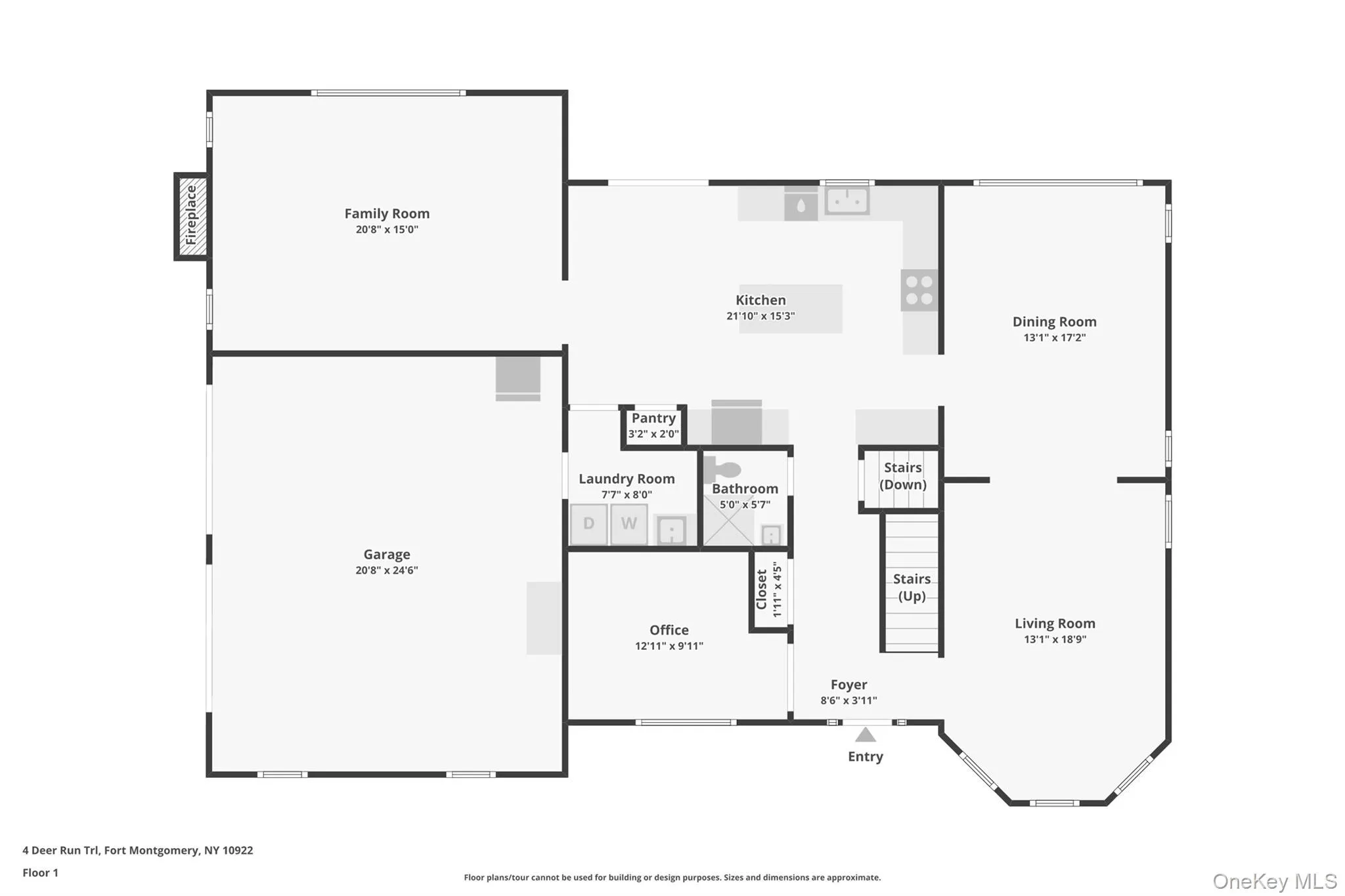 View of room layout View of room layout