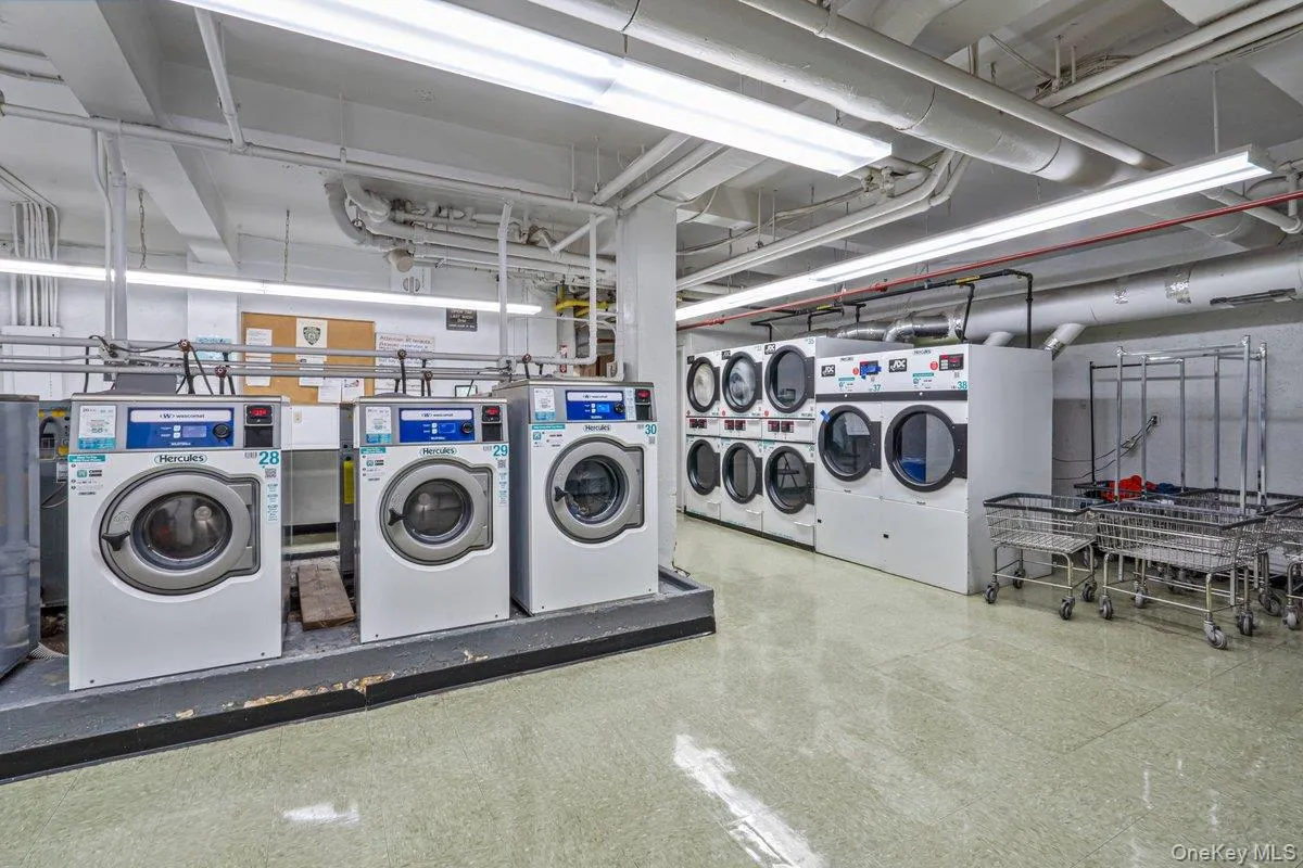 Community laundry with washer and dryer Community laundry with washer and dryer