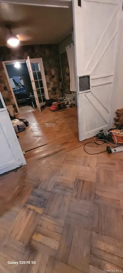 1st floor showing 3 rooms with a barn door at entrance 1st floor showing 3 rooms with a barn door at entrance