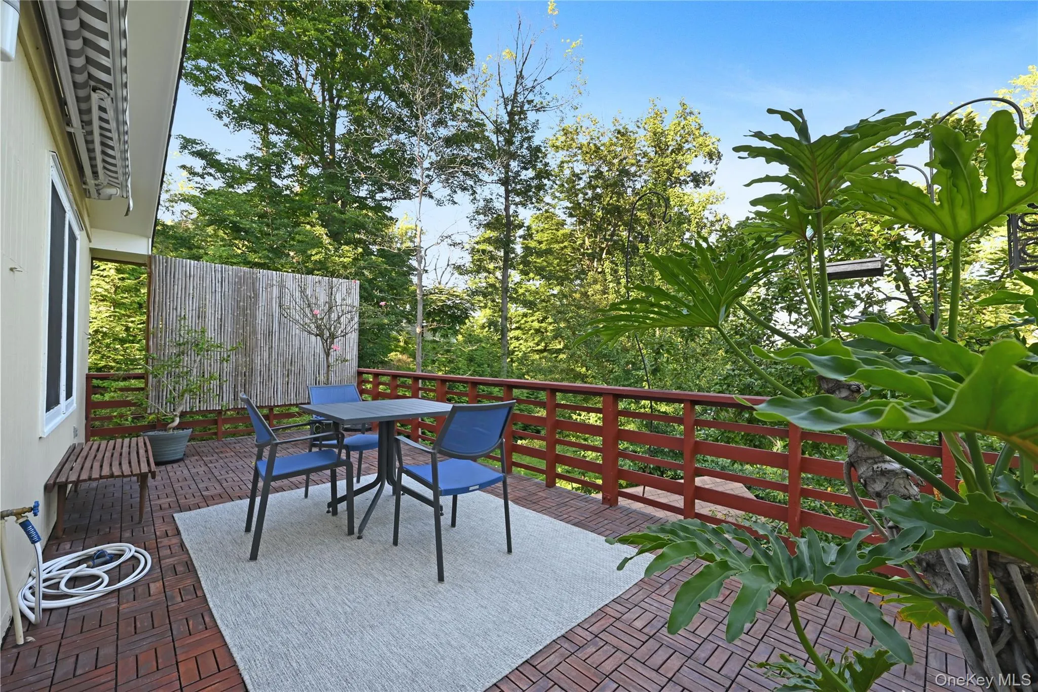 View of patio with outdoor dining area View of patio with outdoor dining area