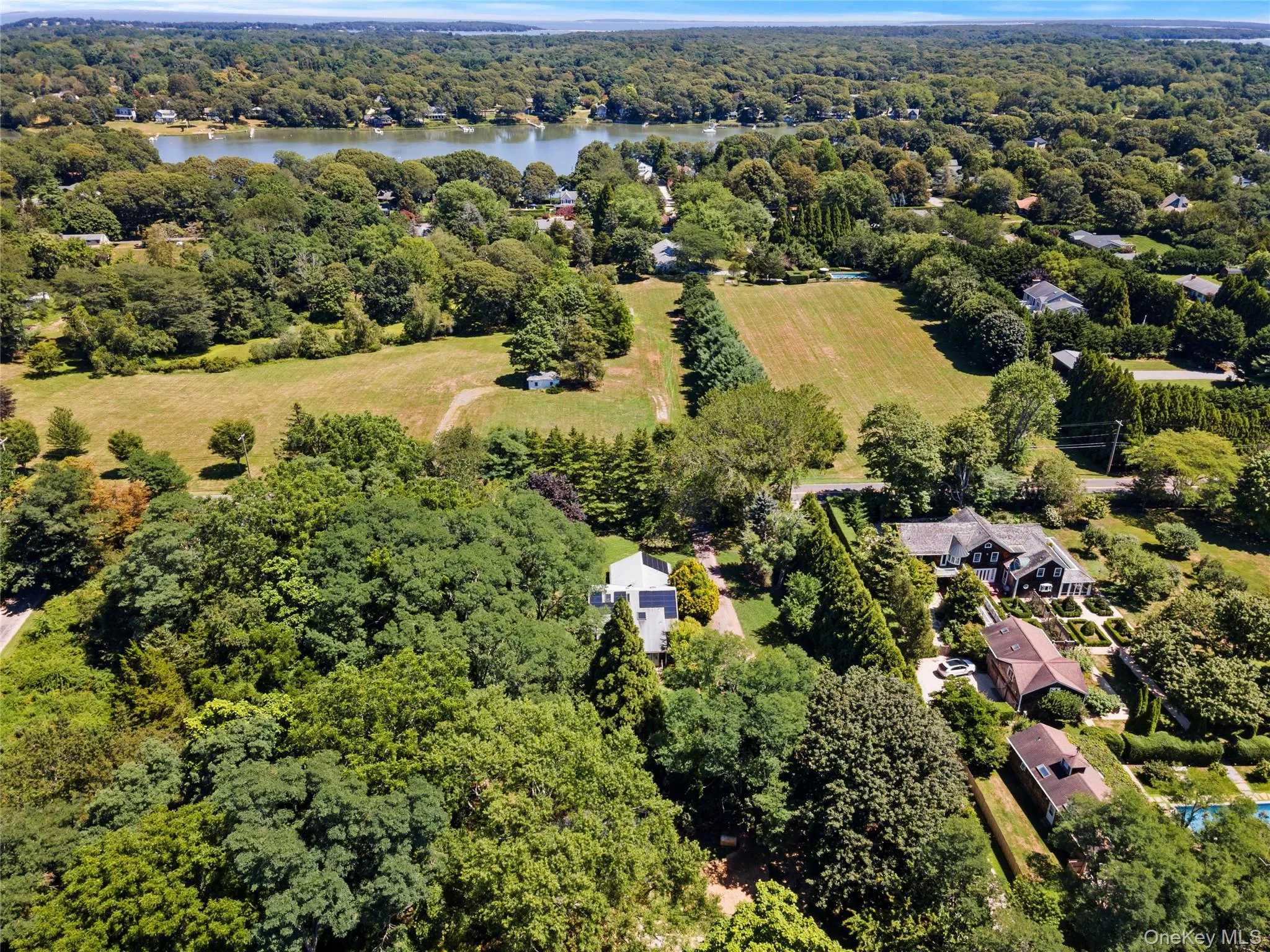 Drone / aerial view of nearby water Drone / aerial view of nearby water