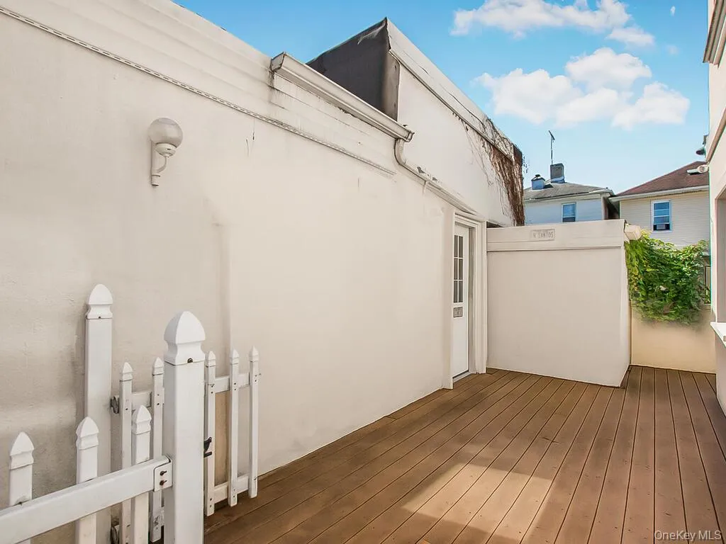 View of wooden deck View of wooden deck
