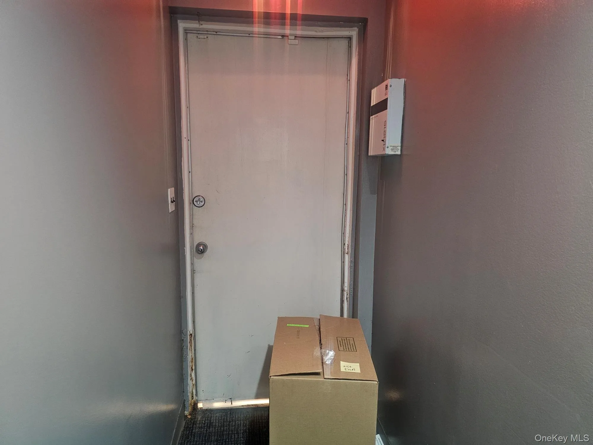 Private Entry/Exit Door to Parking Lot Private Entry/Exit Door to Parking Lot
