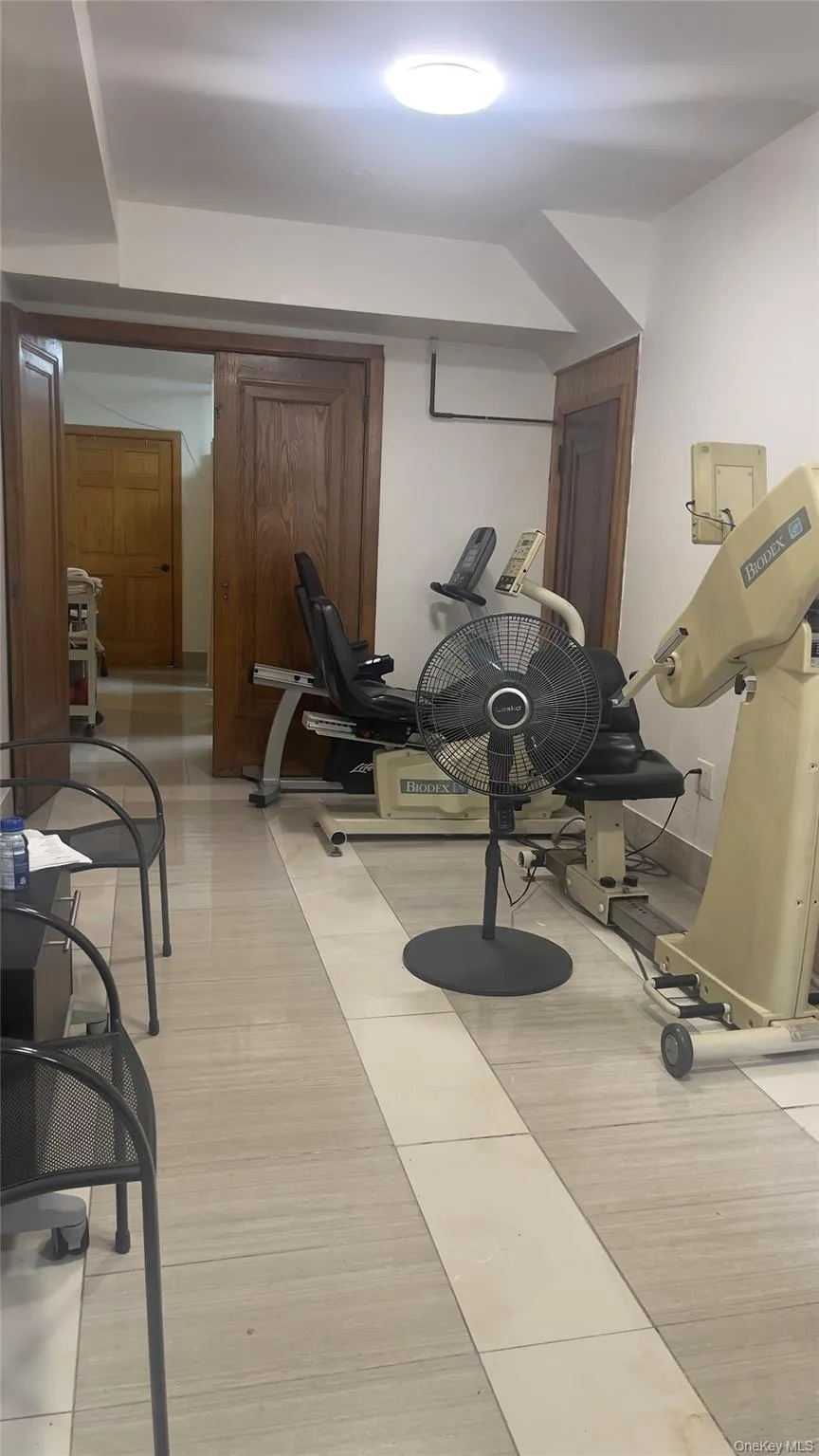 View of workout area View of workout area