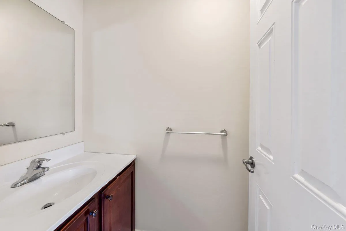 Half Bathroom on 2nd Floor where Dining Room and Living Room Half Bathroom on 2nd Floor where Dining Room and Living Room