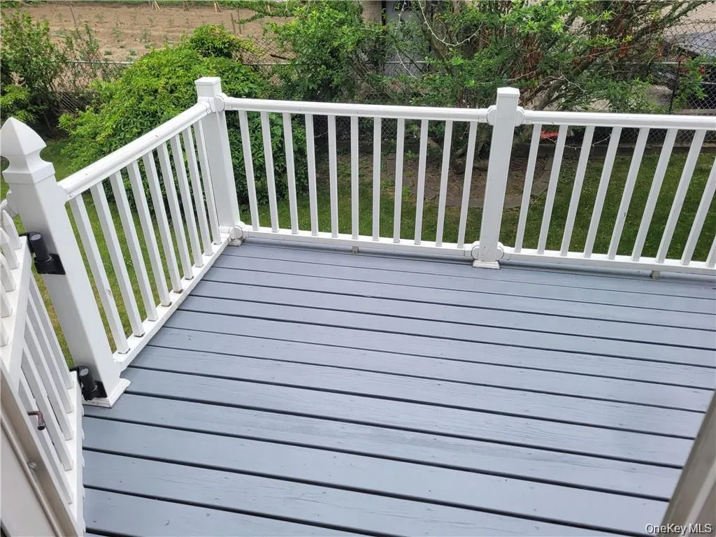 View of wooden deck View of wooden deck