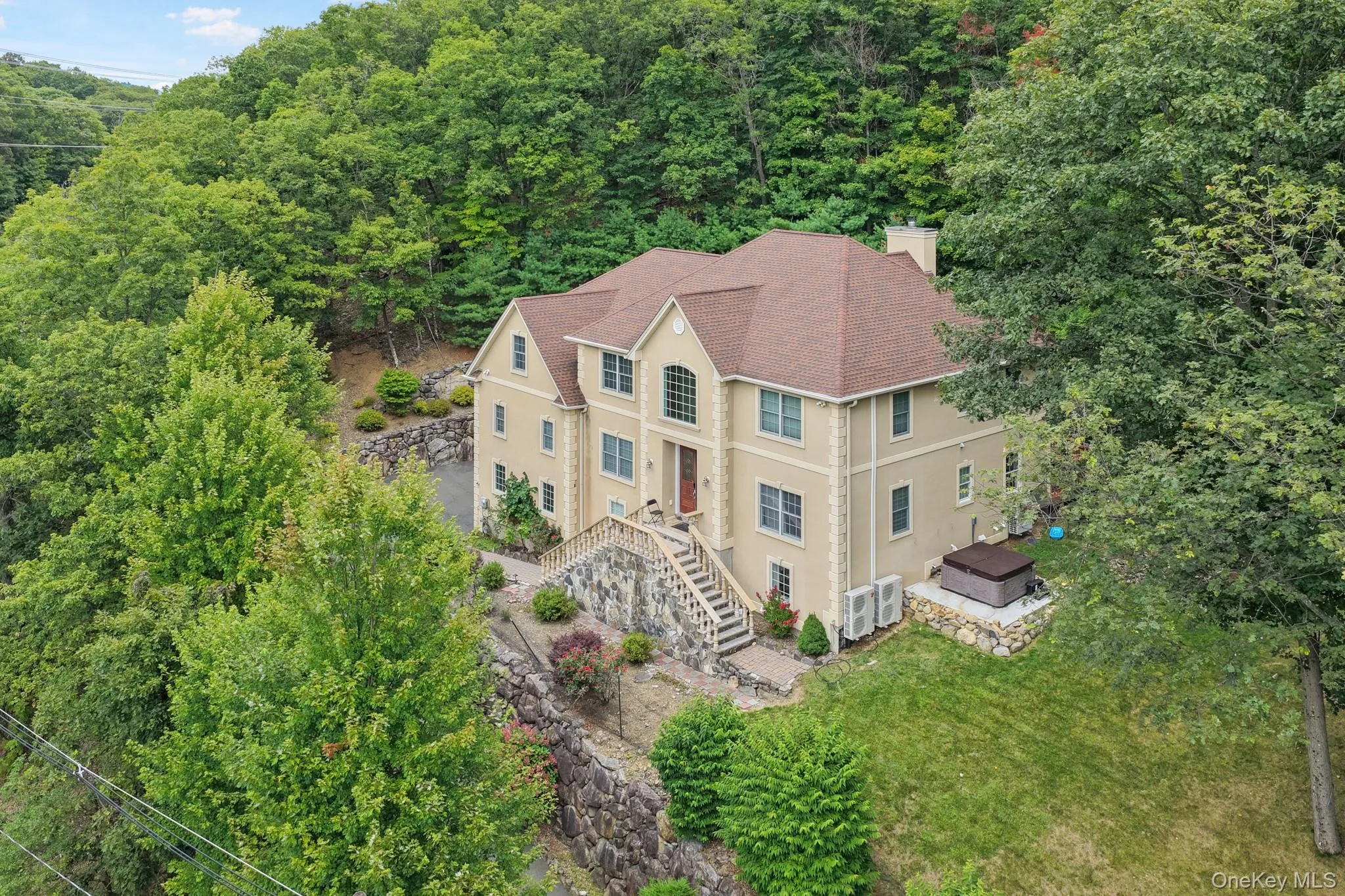 Aerial view of property and surrounding area Aerial view of property and surrounding area