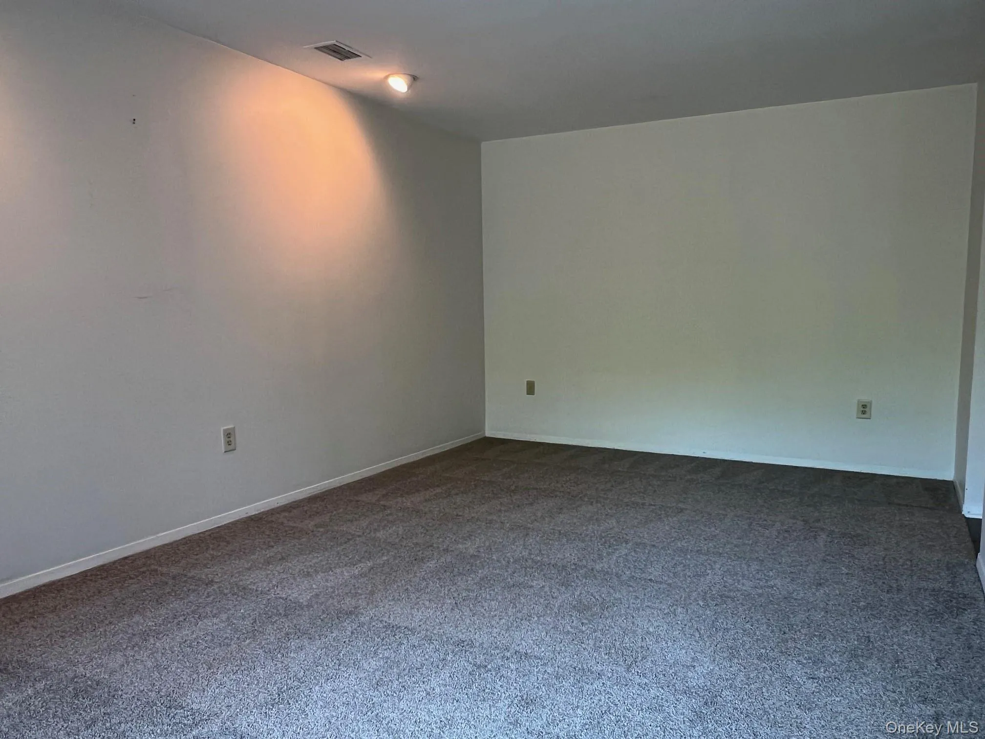 Carpeted empty room featuring baseboards Carpeted empty room featuring baseboards