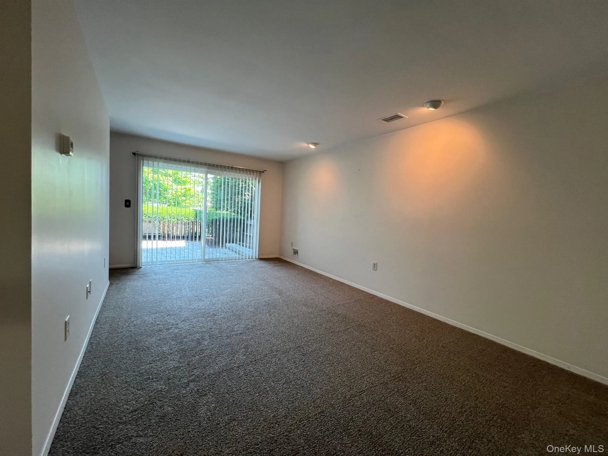 Carpeted empty room featuring baseboards Carpeted empty room featuring baseboards
