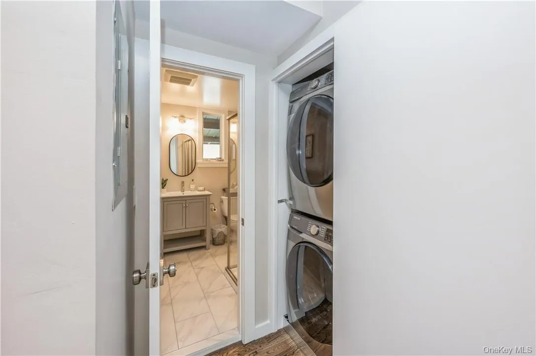 Washer/Dryer next to bathroom Washer/Dryer next to bathroom