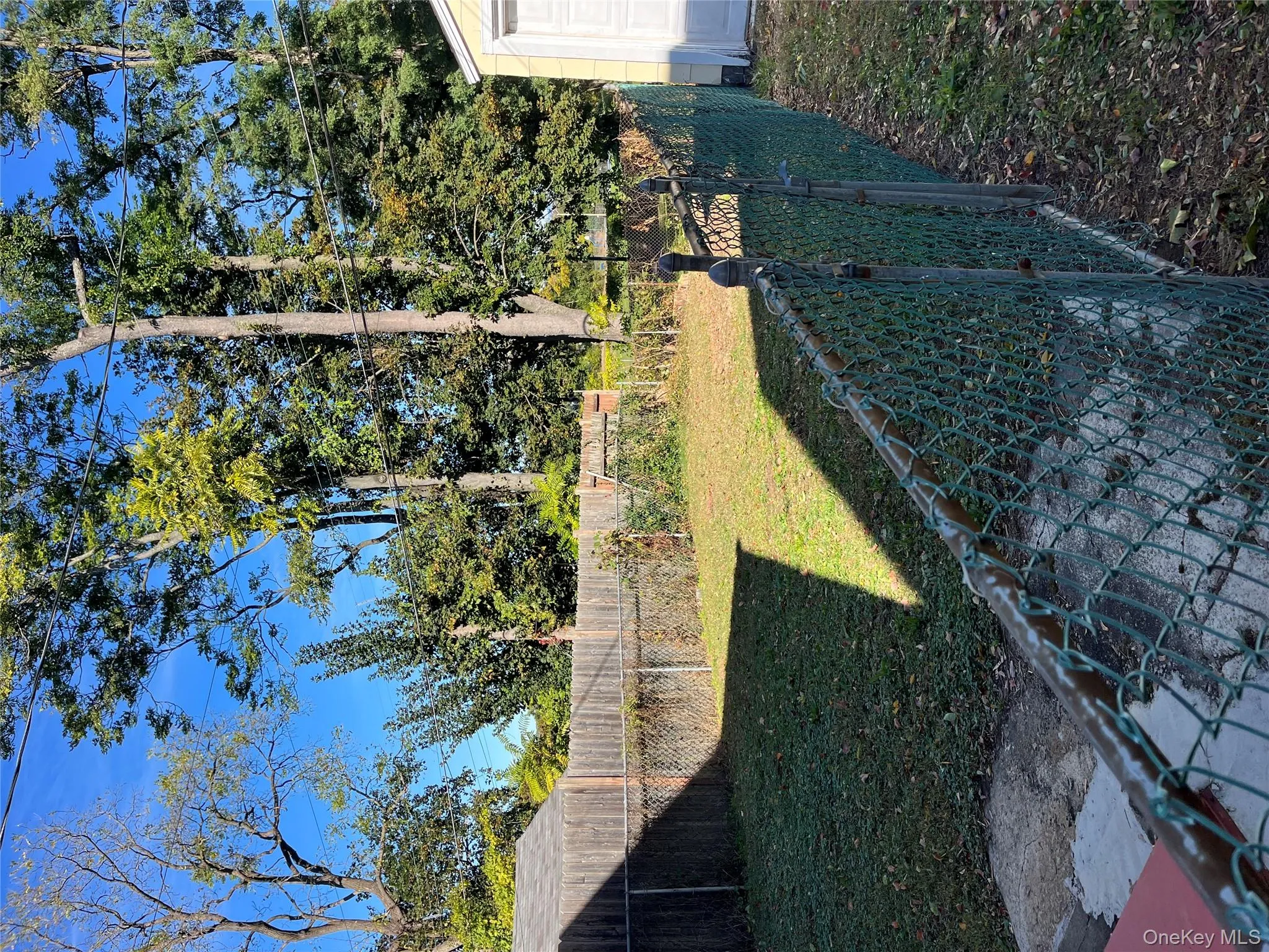 View of fenced backyard View of fenced backyard