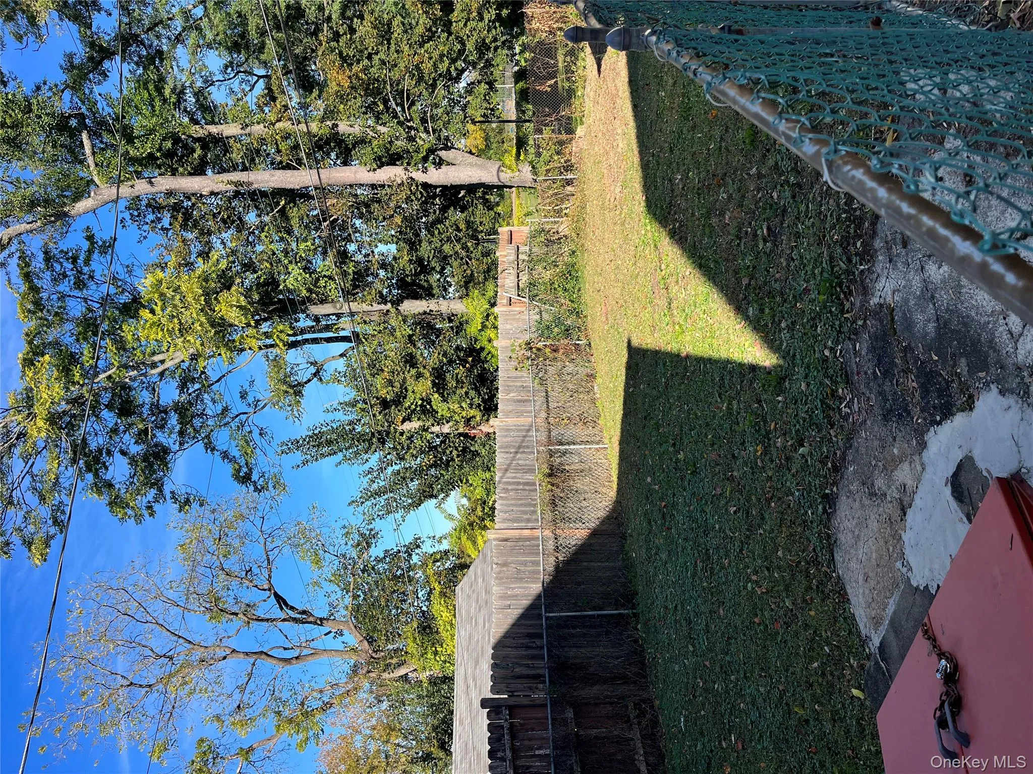 View of fenced backyard View of fenced backyard