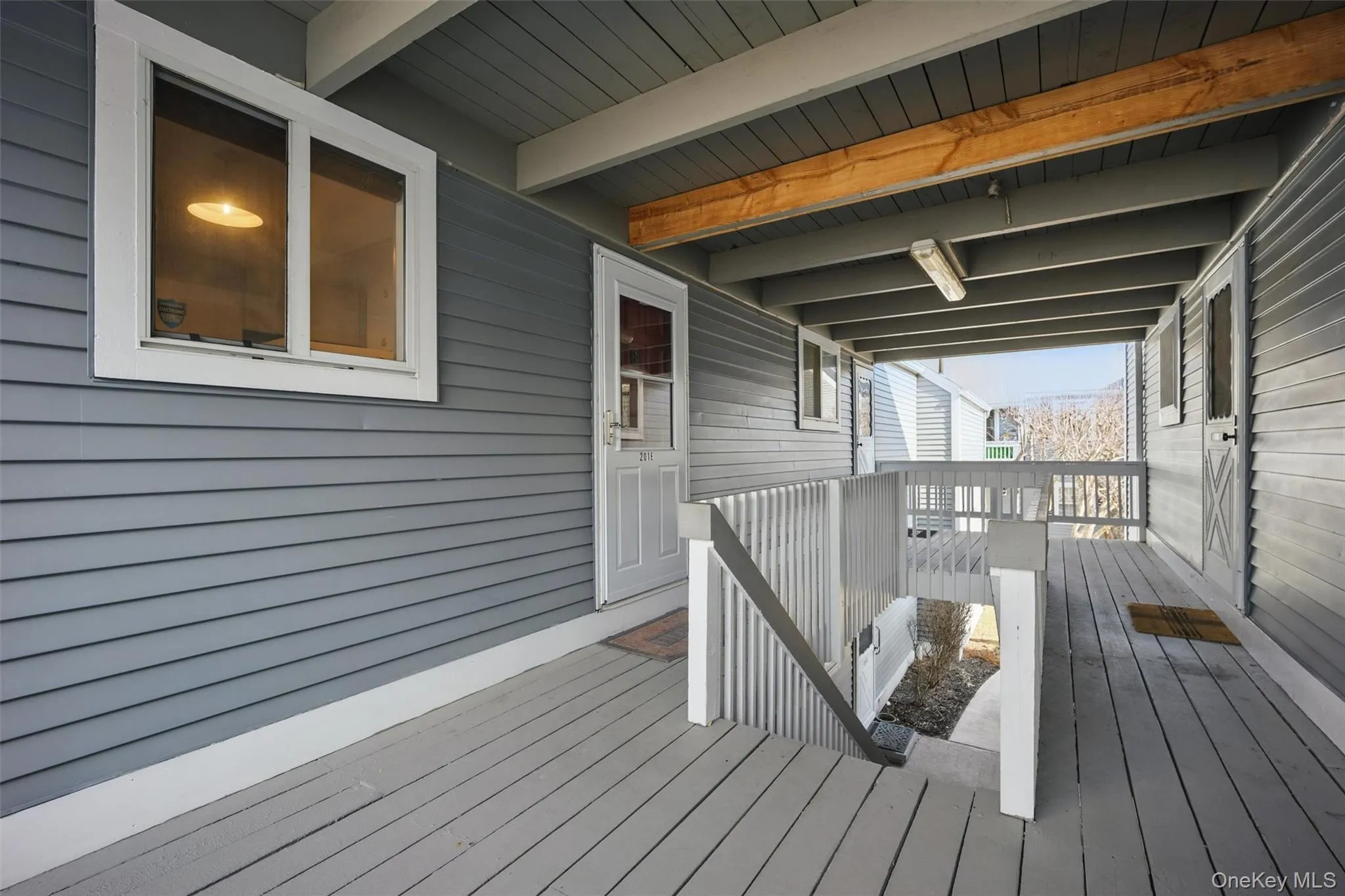 View of wooden deck View of wooden deck