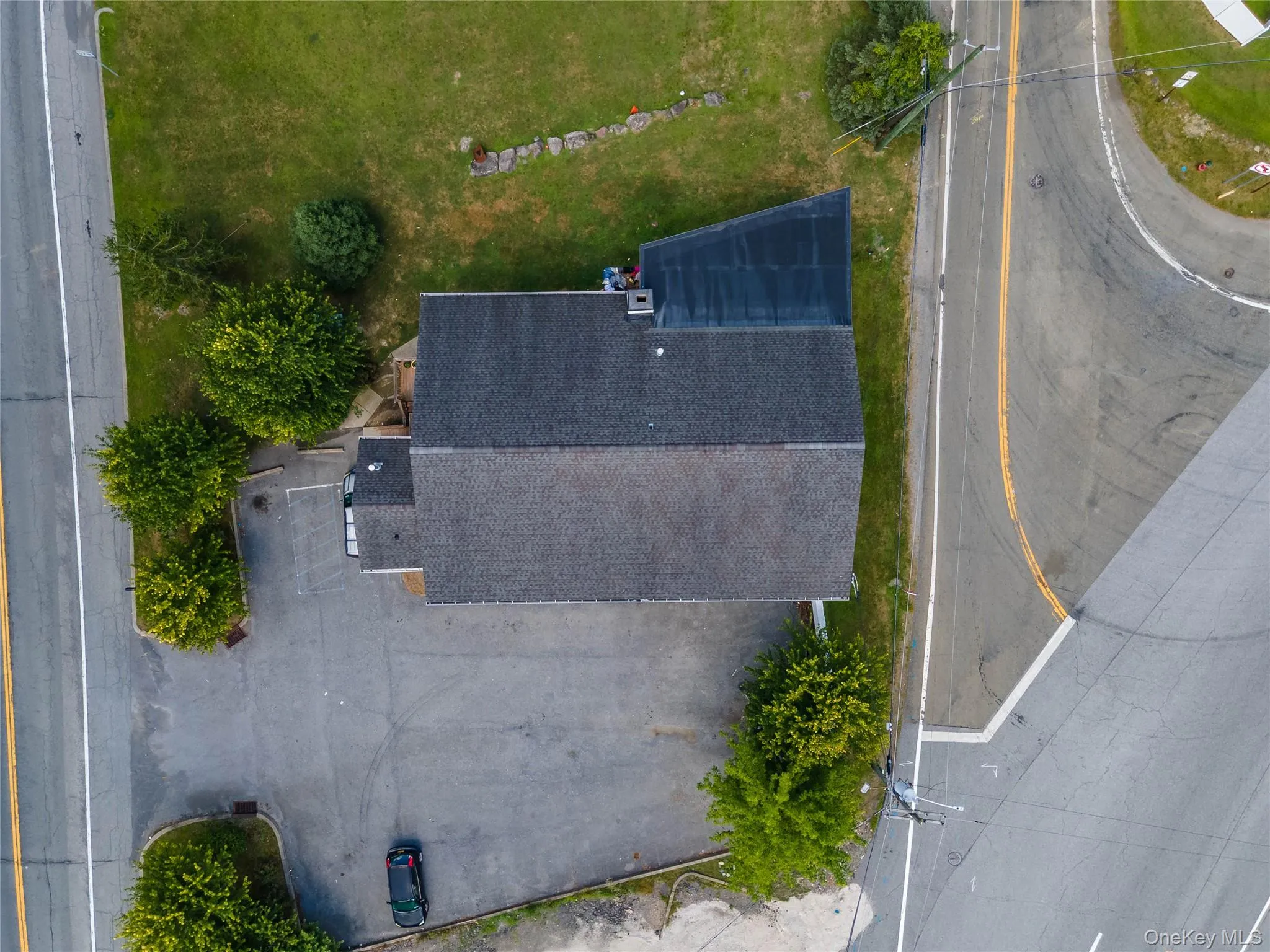 Aerial view of property and surrounding area Aerial view of property and surrounding area