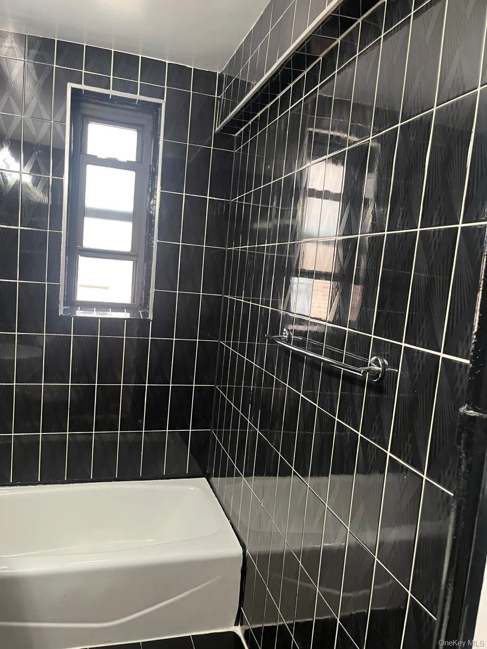 Full bath with shower combination Full bath with shower combination
