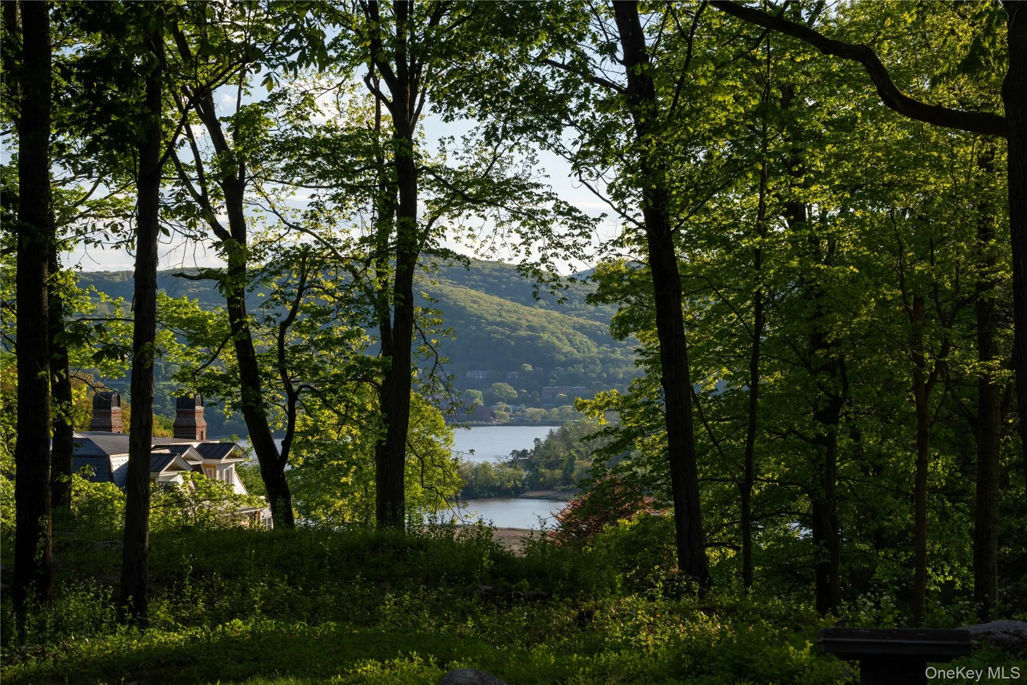 Distant Hudson River View Distant Hudson River View