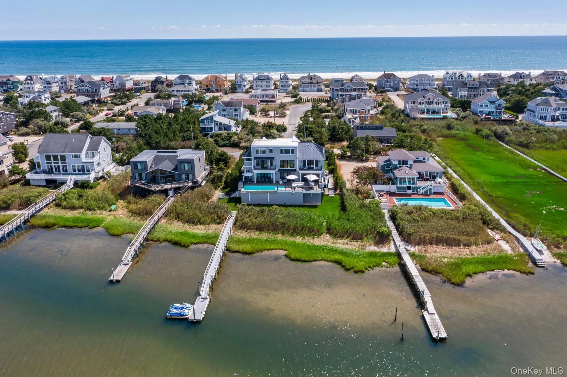 Catwalk with new floating dock Catwalk with new floating dock