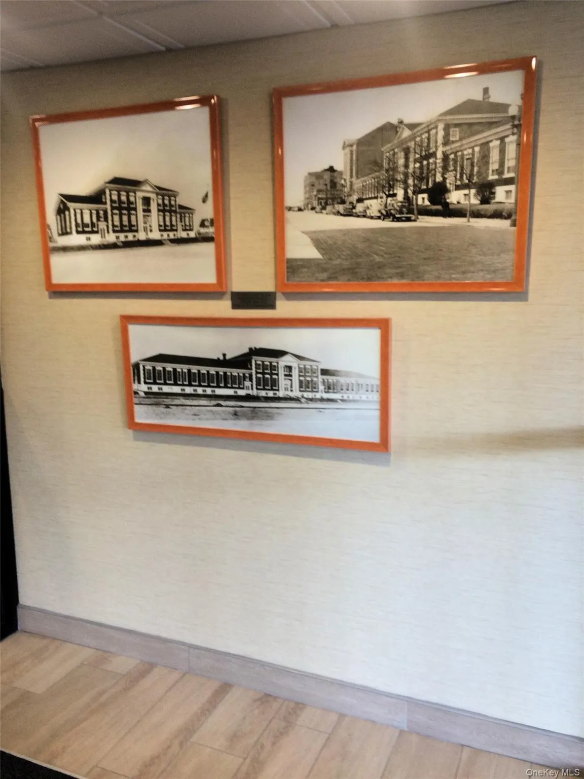 Detailed view of wood finished floors and baseboards Detailed view of wood finished floors and baseboards