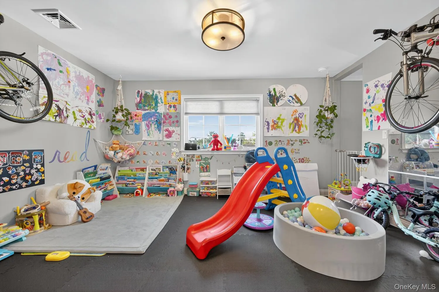 Game room featuring rubber floors Game room featuring rubber floors