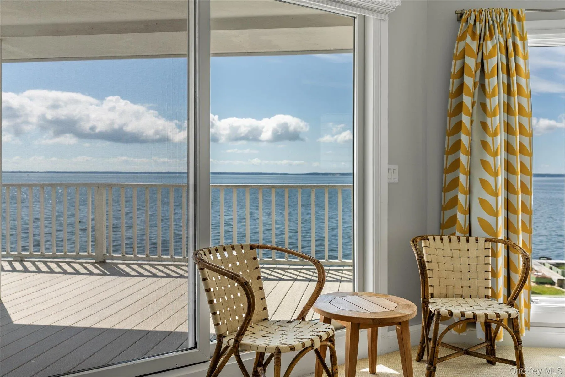 Primary balcony perfect for morning coffee or evening cocktails by the water. Primary balcony perfect for morning coffee or evening cocktails by the water.