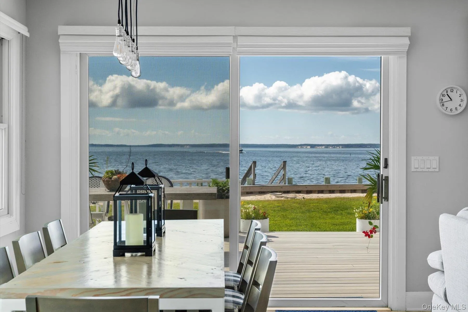 Convenient access to deck for entertaining. Convenient access to deck for entertaining.