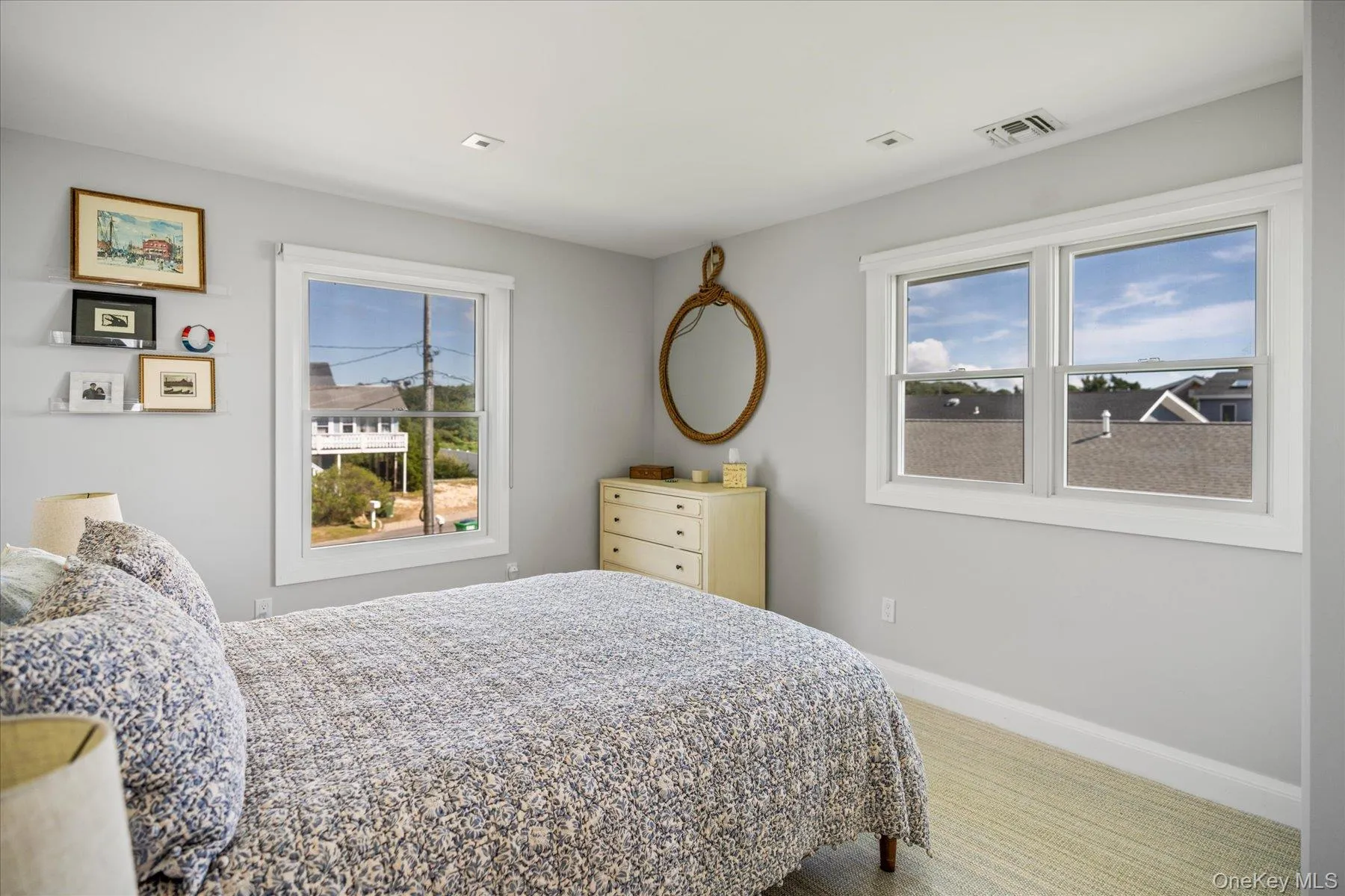 bright and welcoming bedroom with thoughtful design details. bright and welcoming bedroom with thoughtful design details.