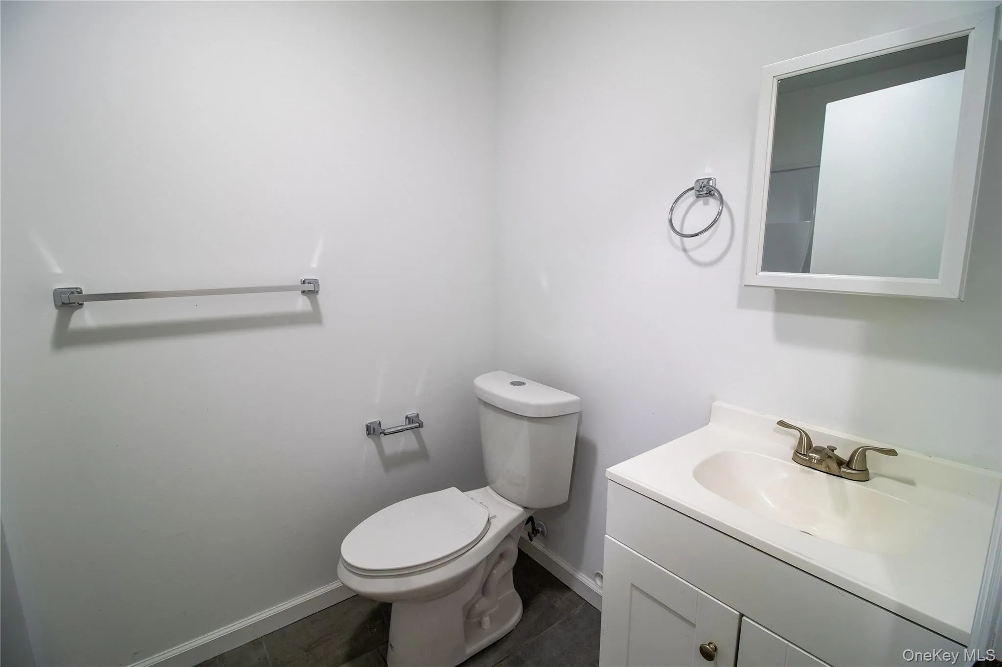 Bathroom with vanity and toilet Bathroom with vanity and toilet