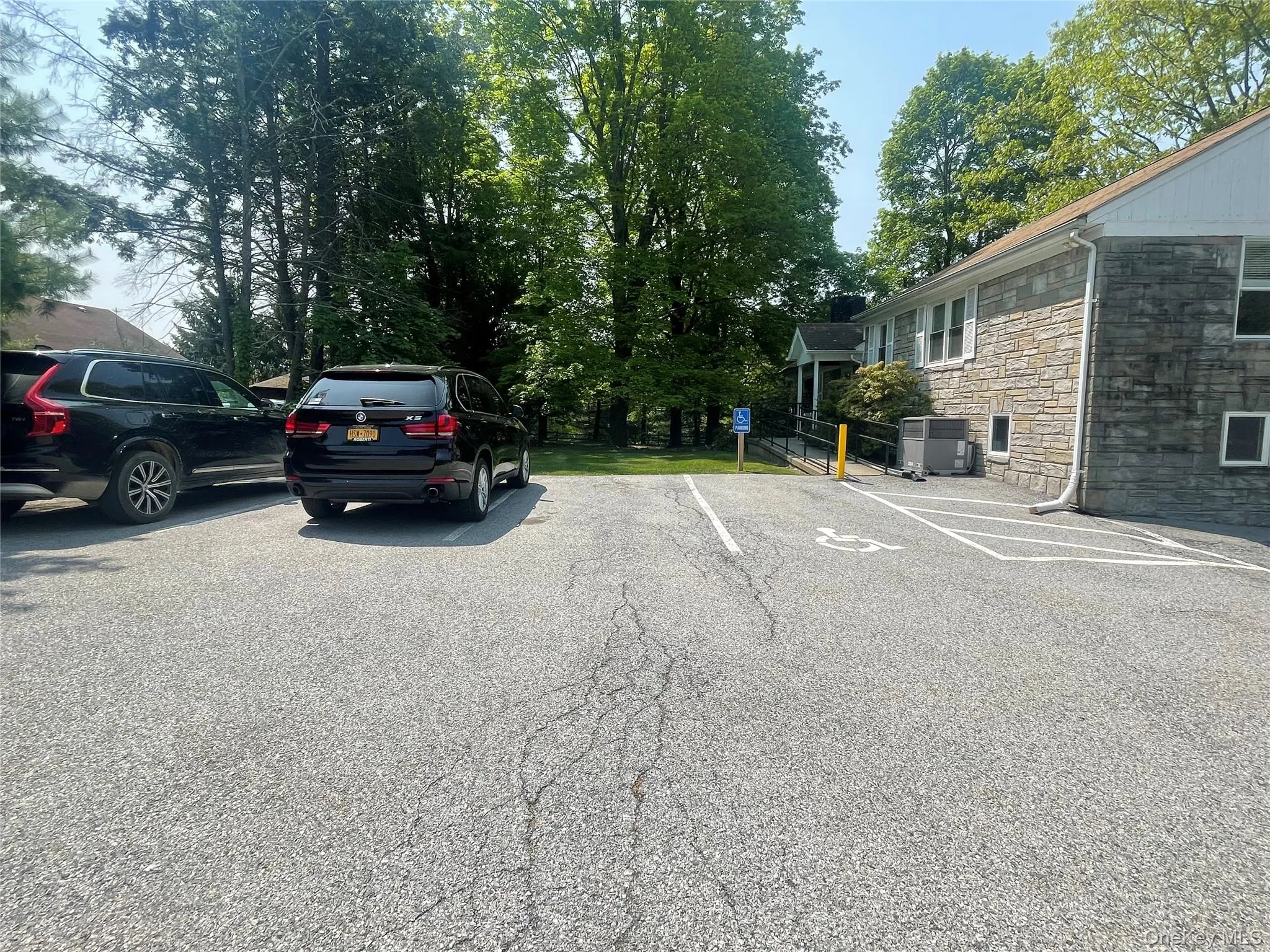 View of uncovered parking lot View of uncovered parking lot