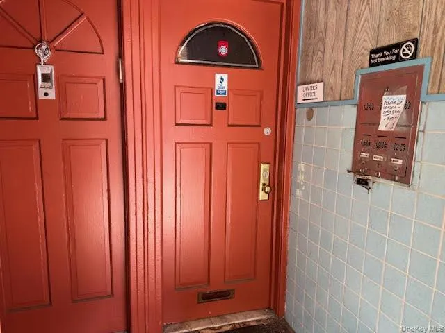 Entrance to property Entrance to property