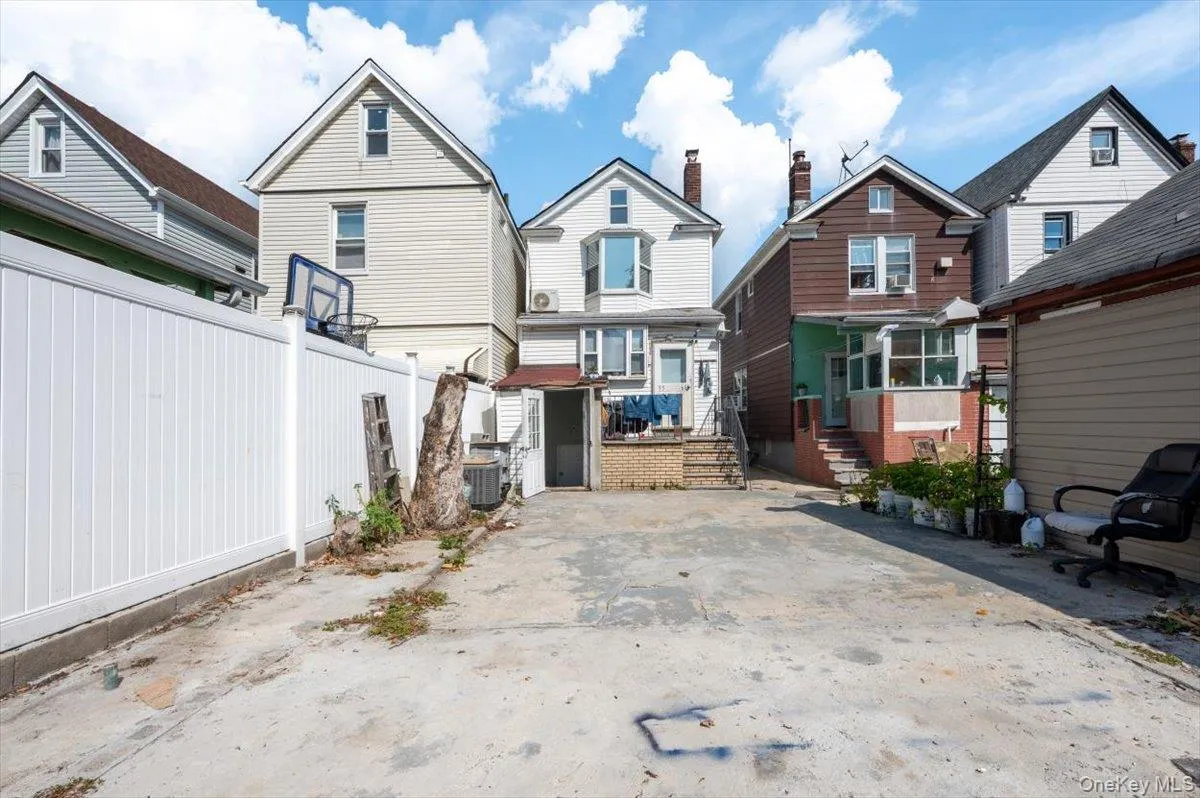 Rear view of property with a residential view Rear view of property with a residential view