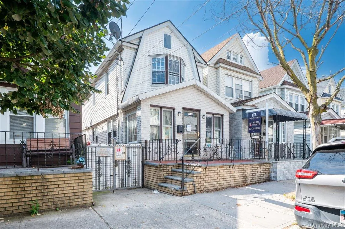 View of front of house with a gate View of front of house with a gate