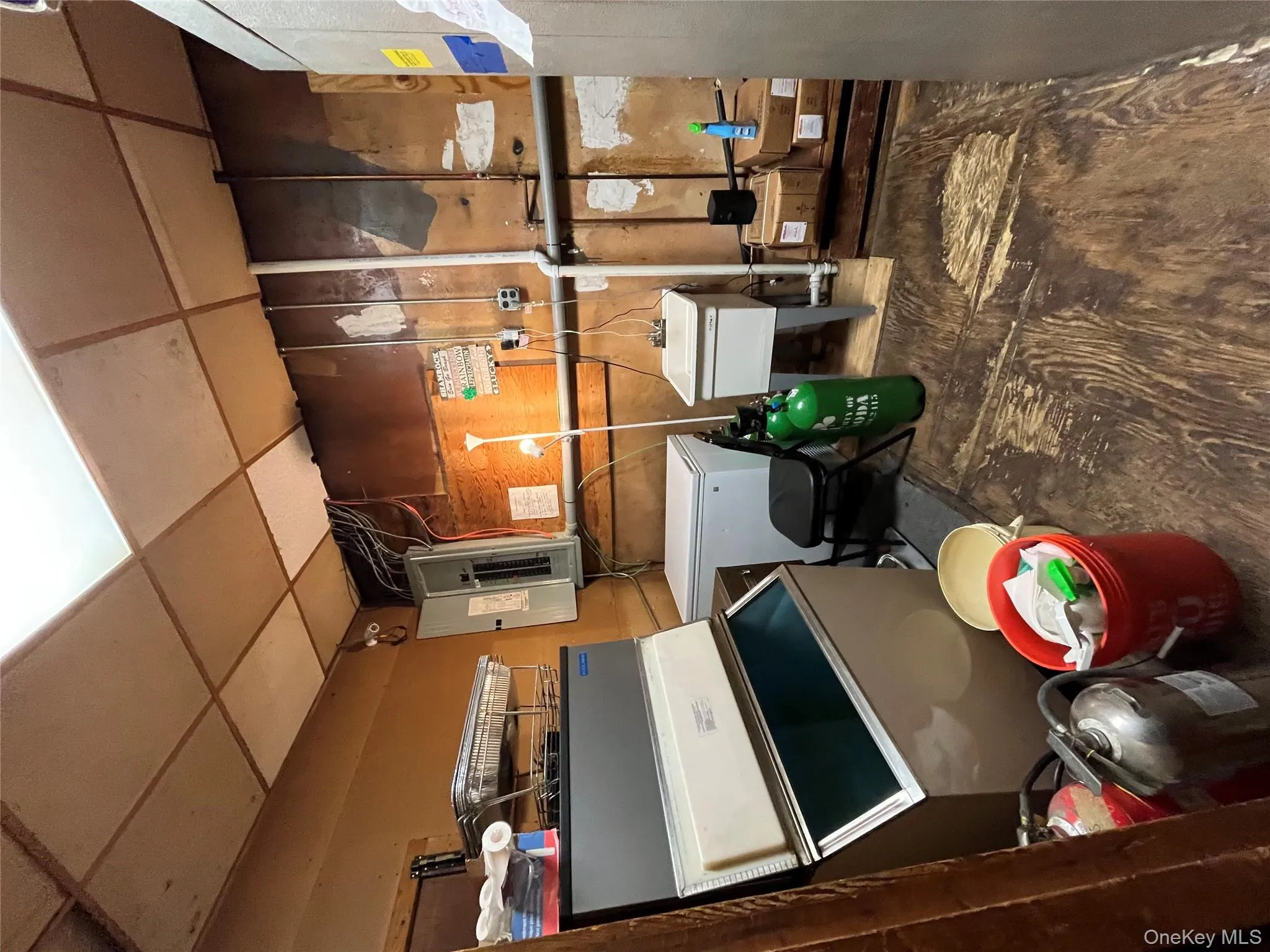 Storage area featuring electric panel Storage area featuring electric panel