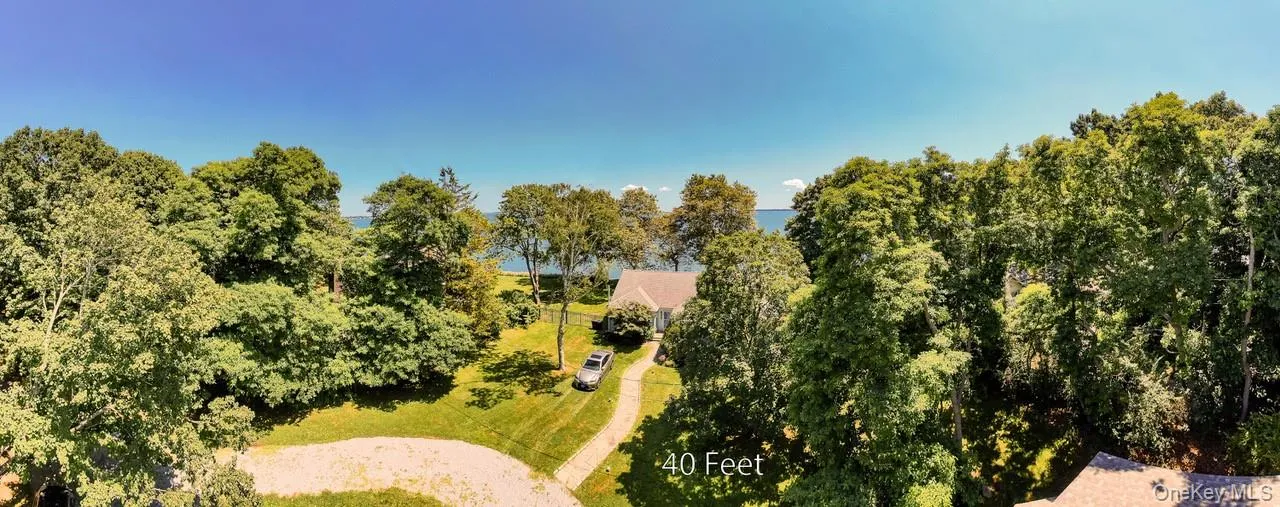View from subject property by drone at 40 feet View from subject property by drone at 40 feet