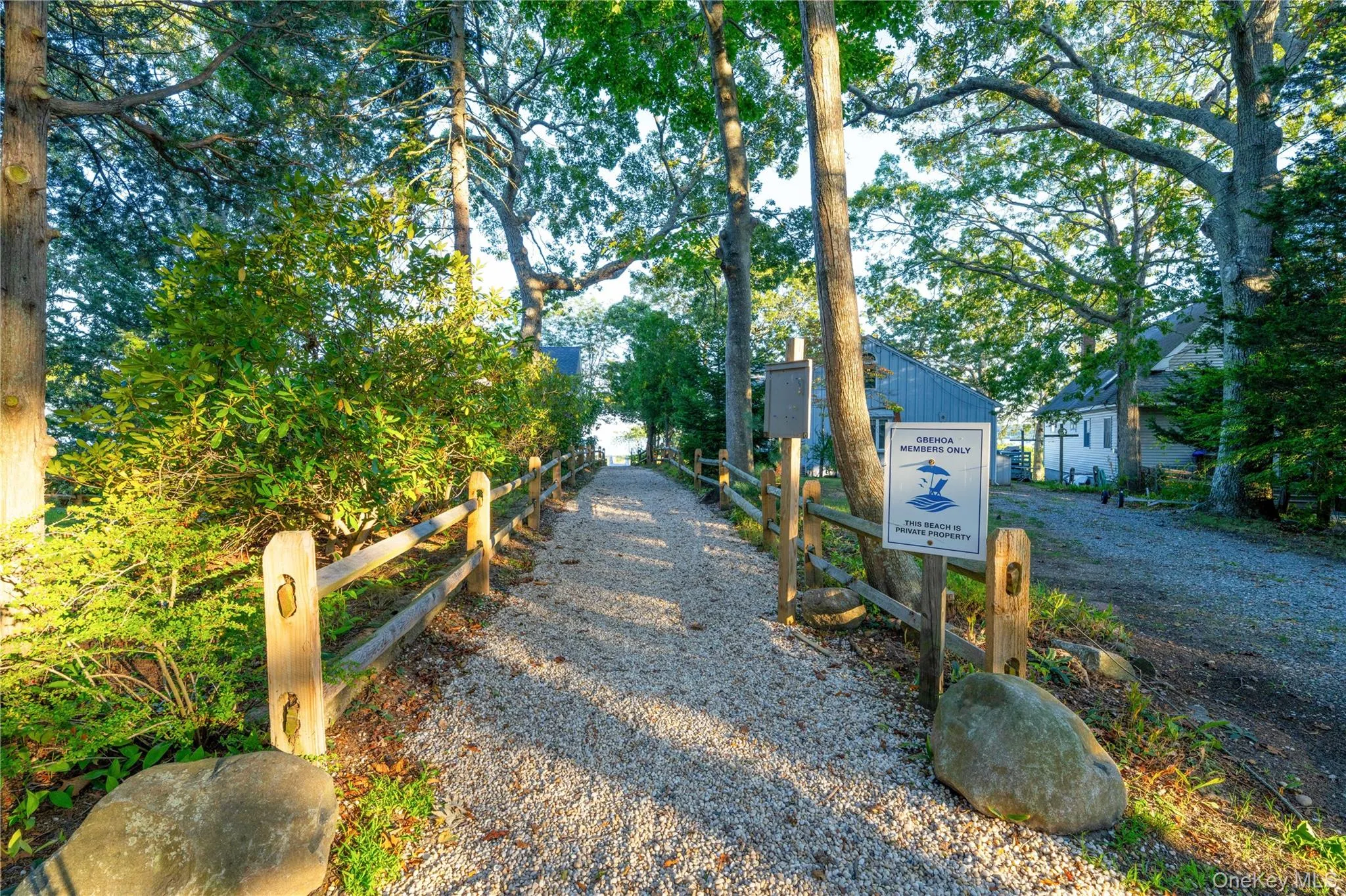 View of Path to the Bridge to Community Beach #1 View of Path to the Bridge to Community Beach #1
