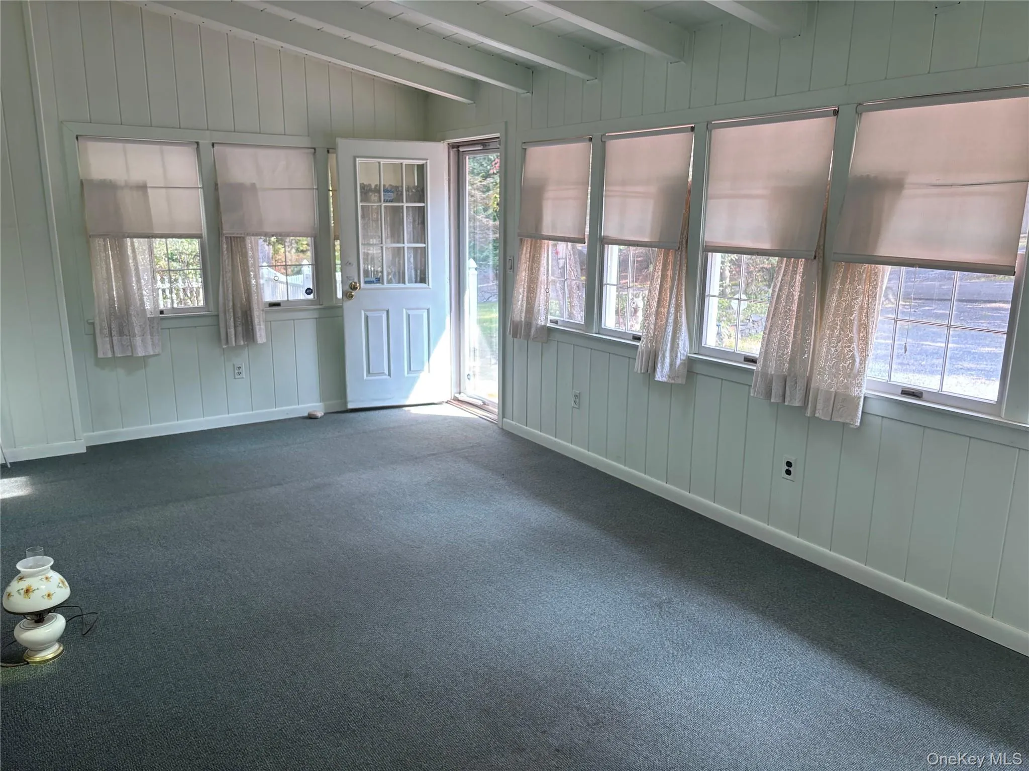 Enclosed porch with heat/cac and skylights Enclosed porch with heat/cac and skylights