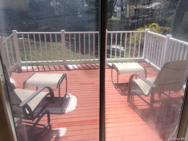 View of wooden deck View of wooden deck