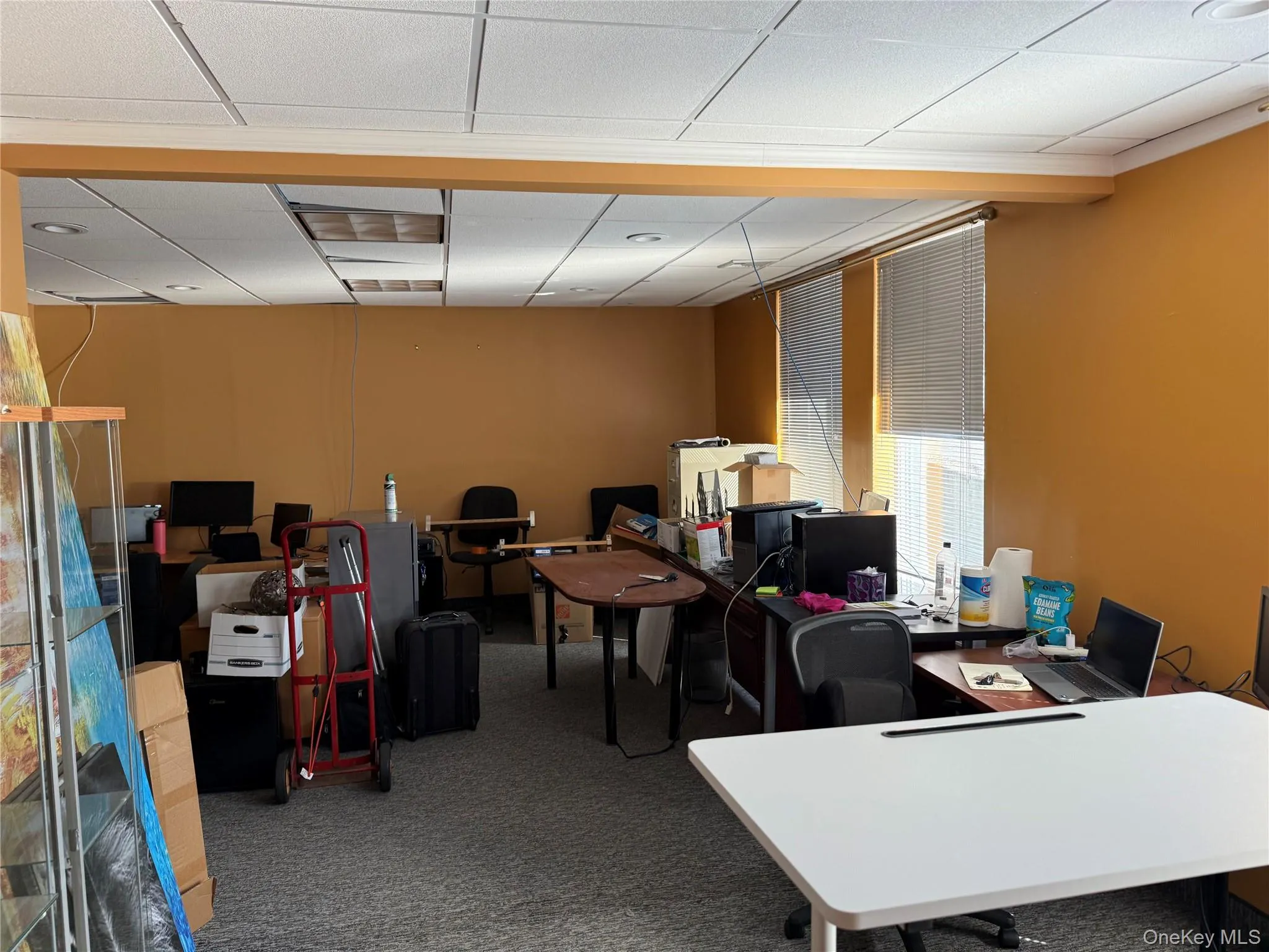 View of carpeted office View of carpeted office