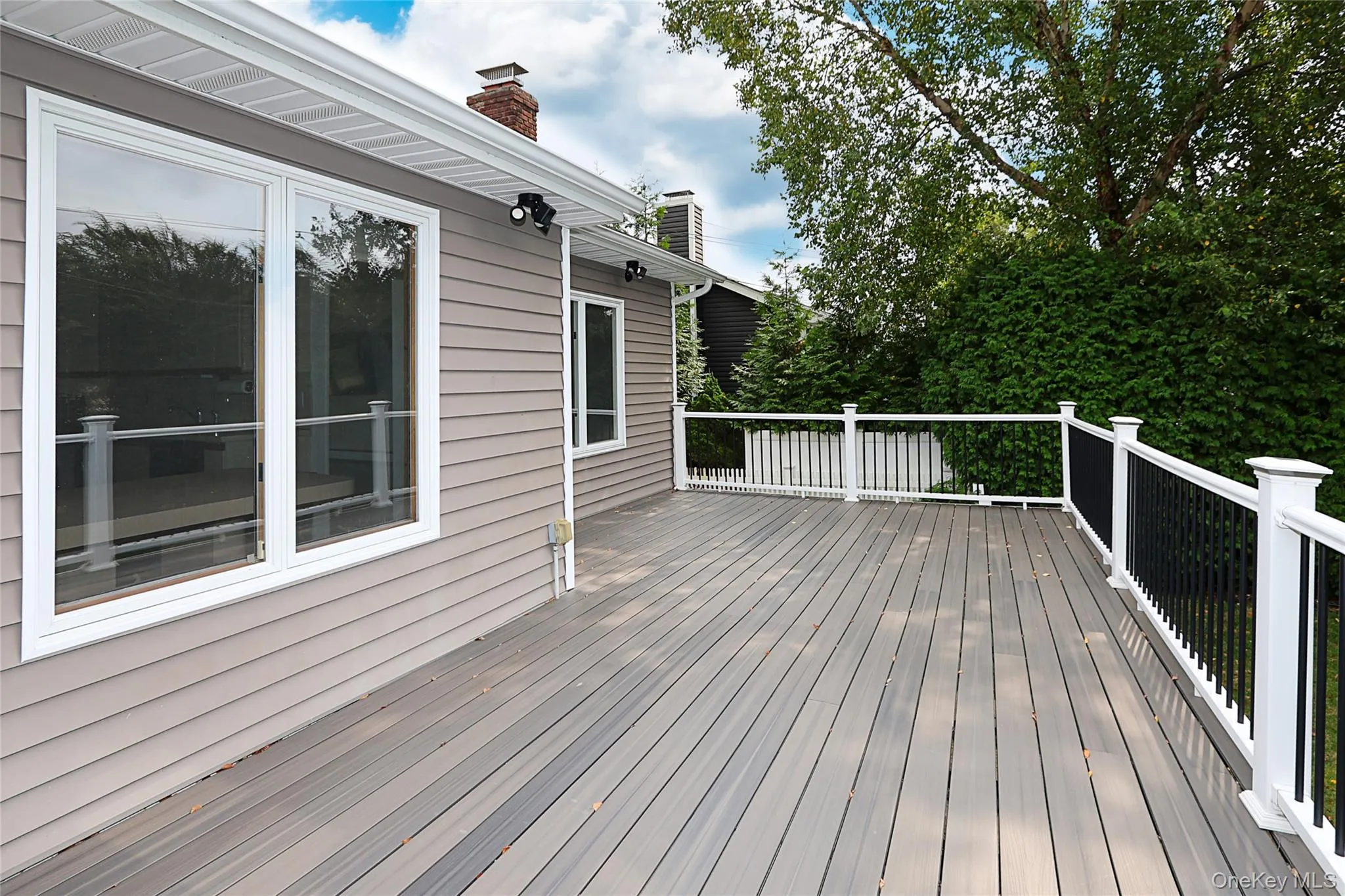 View of wooden deck View of wooden deck
