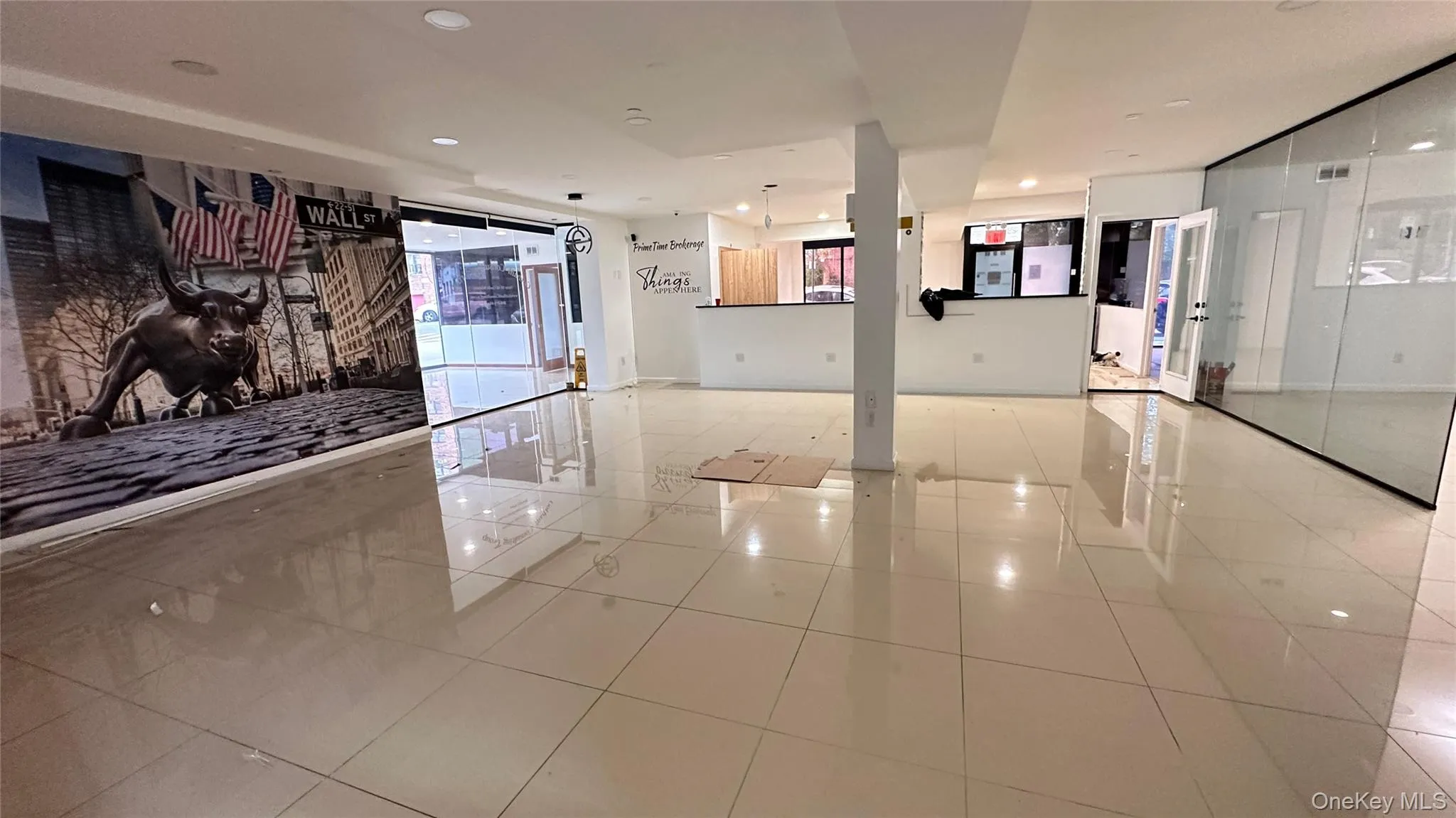 Common area featuring recessed lighting Common area featuring recessed lighting