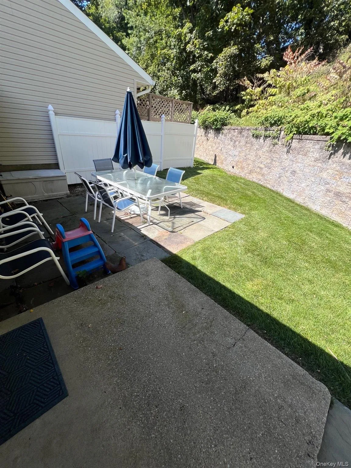 View of yard featuring a patio area View of yard featuring a patio area