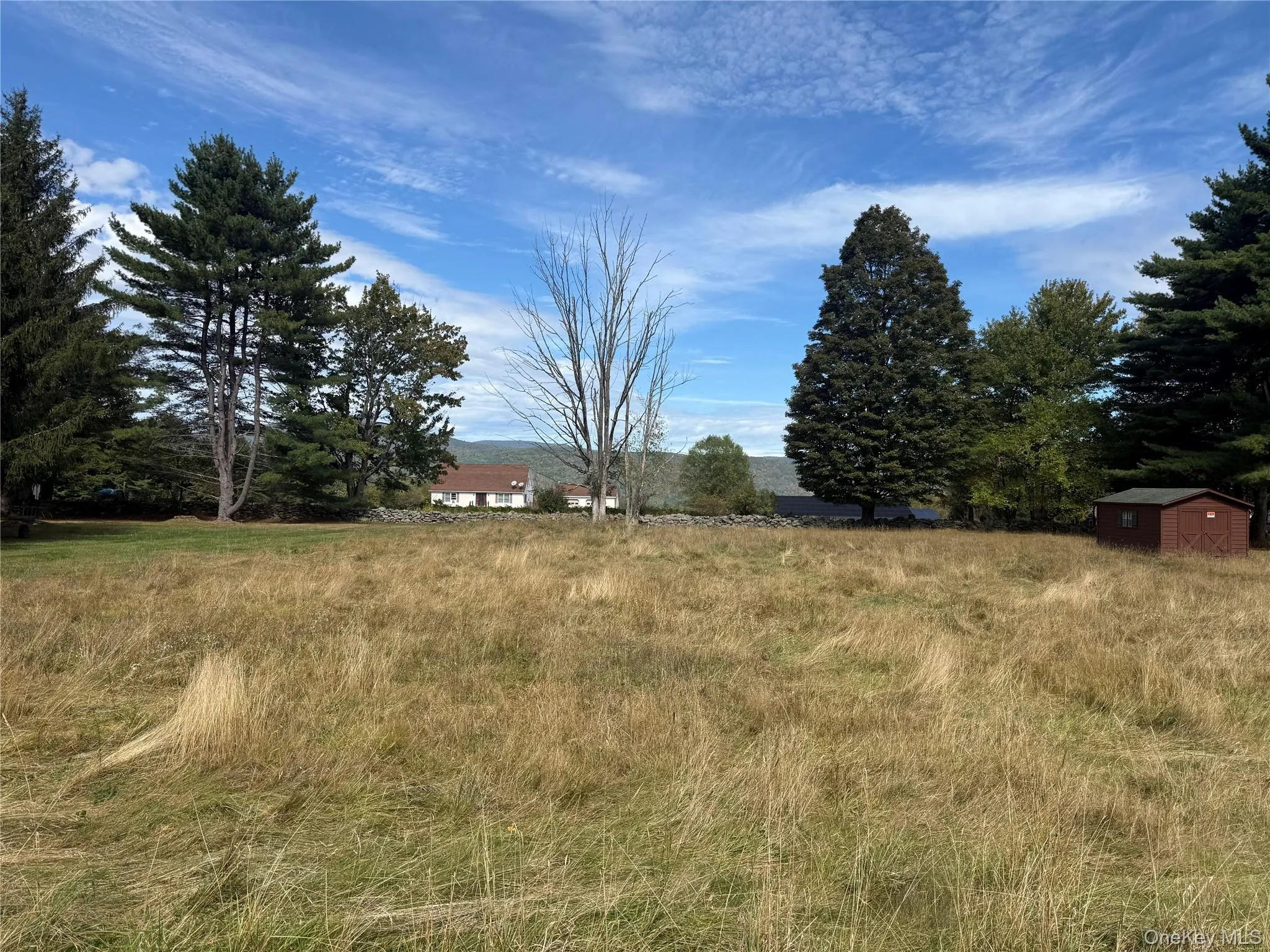 View of lot with a storage unit and a view of countryside View of lot with a storage unit and a view of countryside