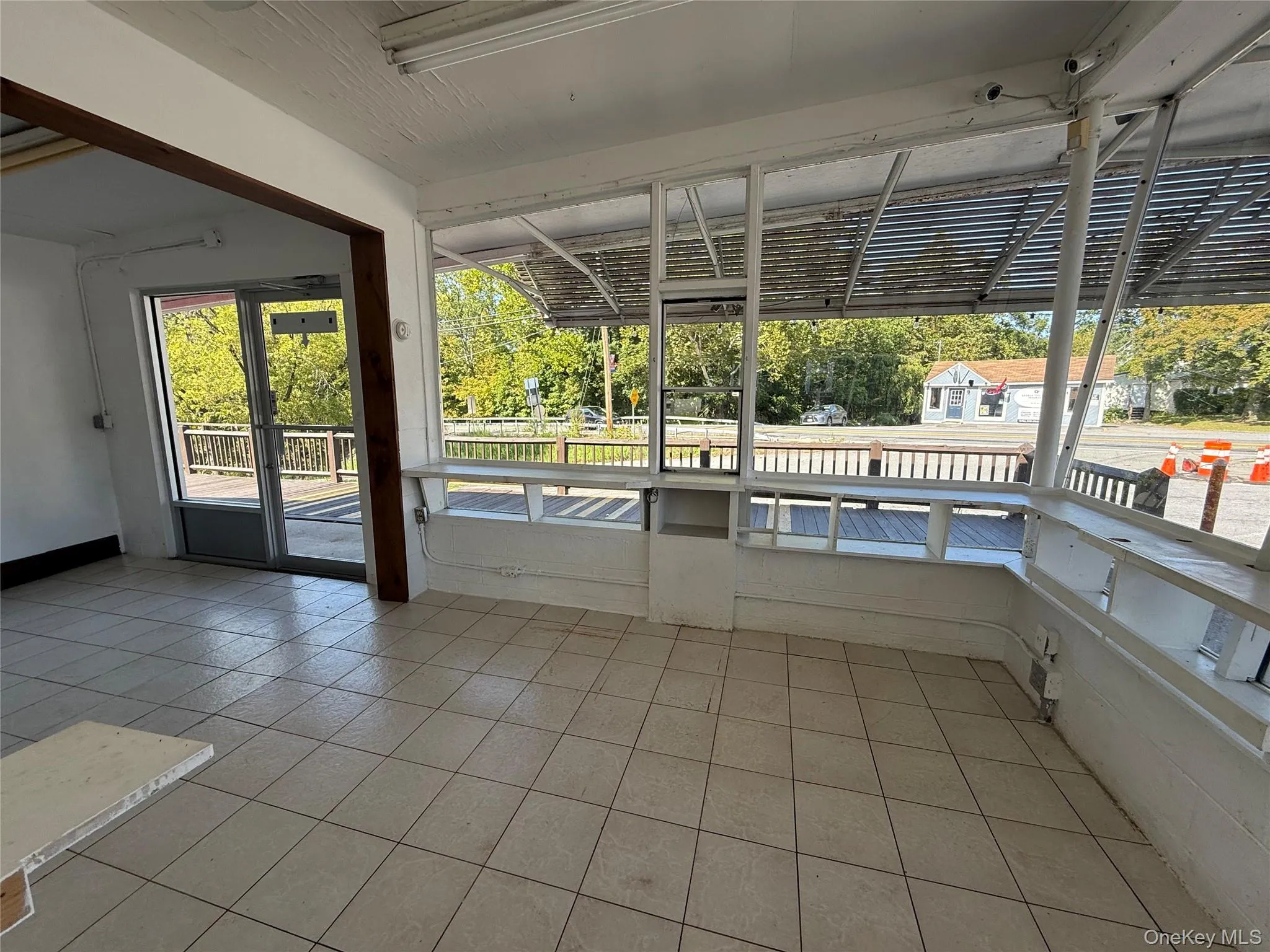 View of unfurnished sunroom View of unfurnished sunroom
