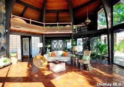 Unique loft makes a perfect office. Unique loft makes a perfect office.