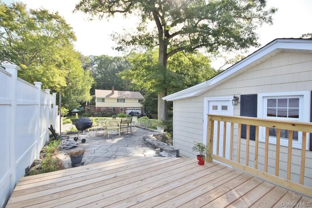 Deck featuring a patio Deck featuring a patio